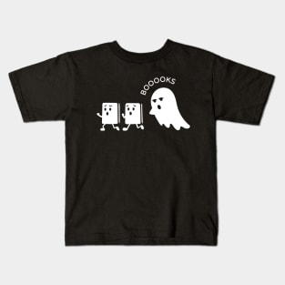 Halloween Ghost Books Boo Tshirt Kids T-Shirt